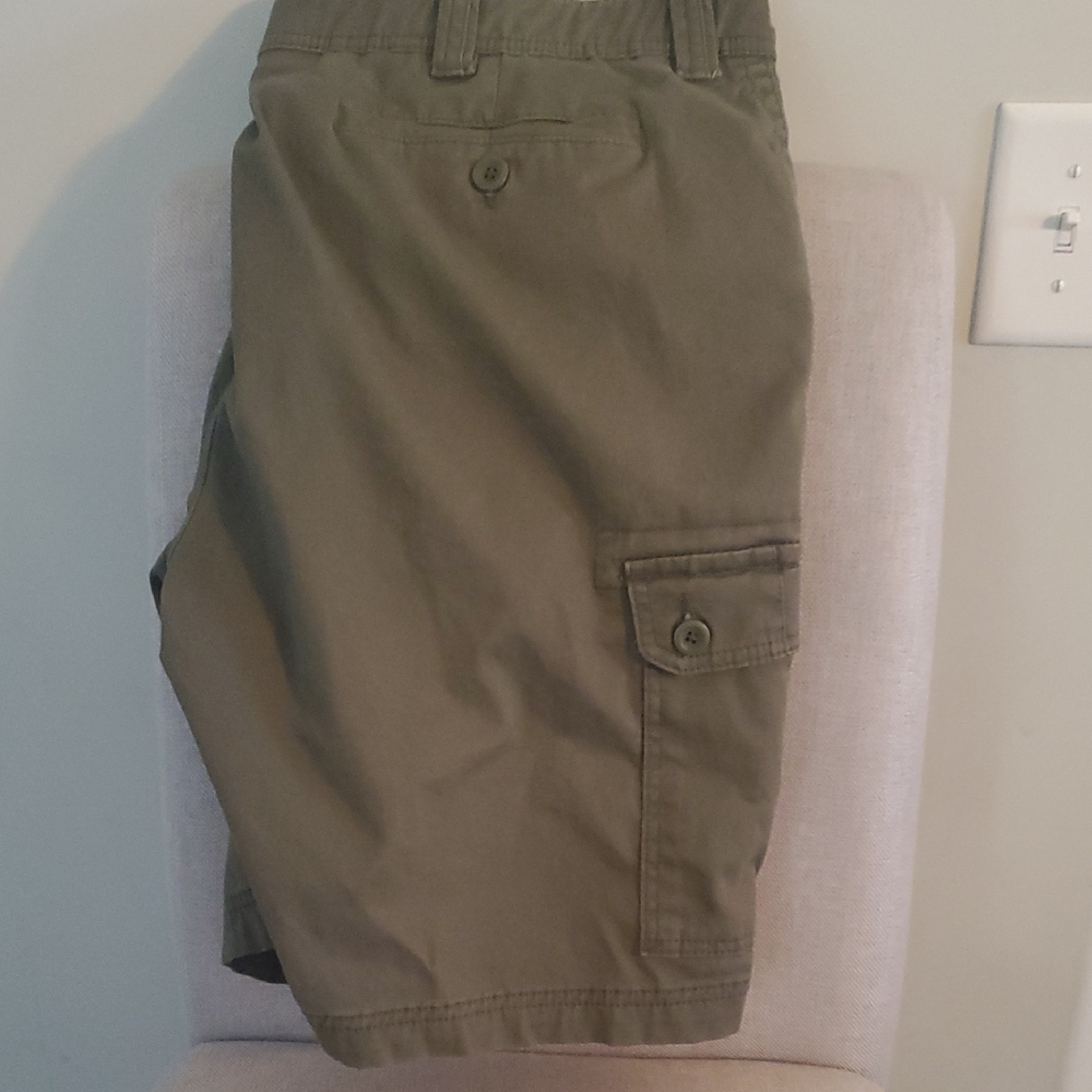 St. John's Bay Khaki Cargo Shorts